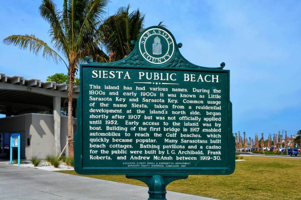 Siesta Key Village-Suite #4: A Block To The Beach! Sarasota Exterior photo